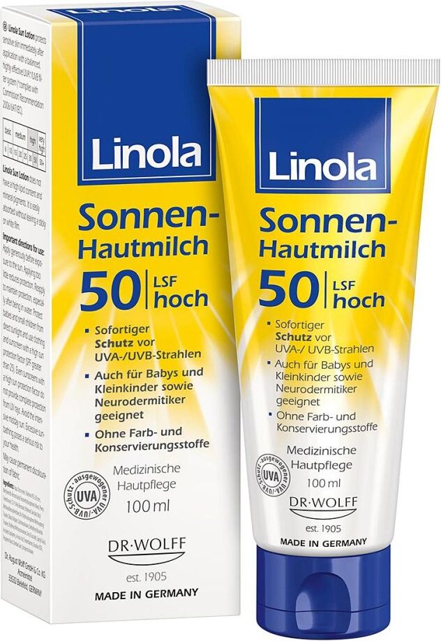 Linola Sonnen-Hautmilch Lsf 50
