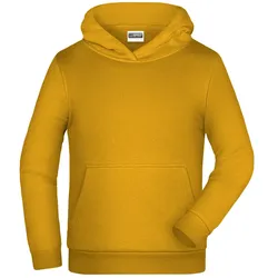 Kinder Basic Hoody Children "JN796K" - S - gold-yellow