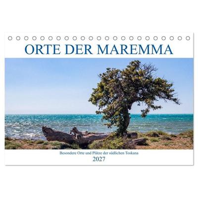 Orte der Maremma (Tischkalender 2027 DIN A5 quer), CALVENDO Monatskalender