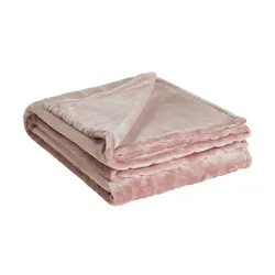 como Flanelldecke  Deluxe ¦ rosa/pink ¦ Synthetik ¦ Maße (cm): B: 150