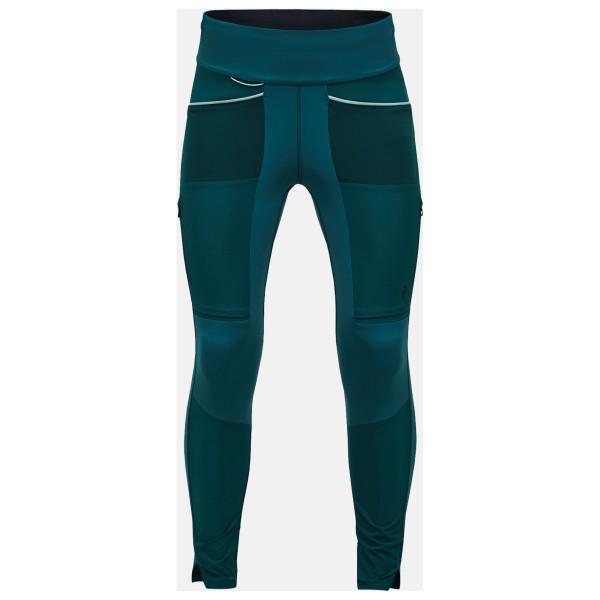 Peak Performance - Women's Ascent Track Tights - Trekkinghose Gr M blau/weiß