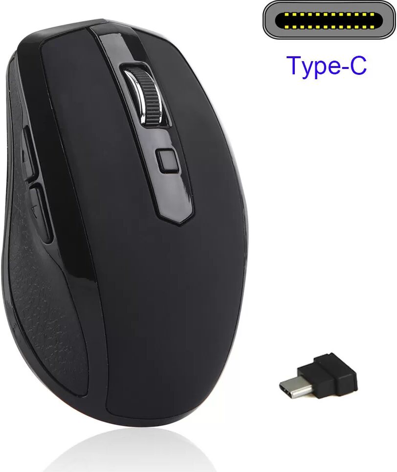 INF Leise kabellose USB-Maus - Ergonomisches Design und präzise Abtastung