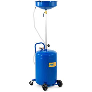 MSW Ölauffanggerät 10061593, mit Druckluftentleerung, 94-130 cm höhenverstellbar, Auffangbehälter 68 Liter