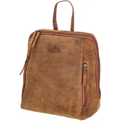 The Skandinavian Brand Leder Rucksack Hunter - tan