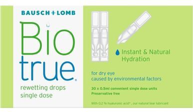 Gotas Oftálmicas Biotrue Eyedrops 30 x 0,5 ml