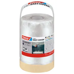 tesa Abdeckfolie EASY COVER® ECONOMY M 55,0 x 33,0 (cm x m) transparent