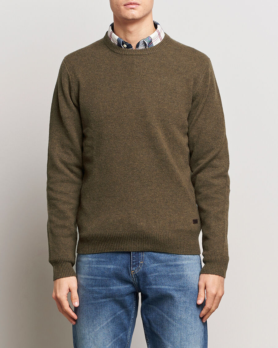 Barbour Lifestyle Patch Crew Seaweed men S Grøn