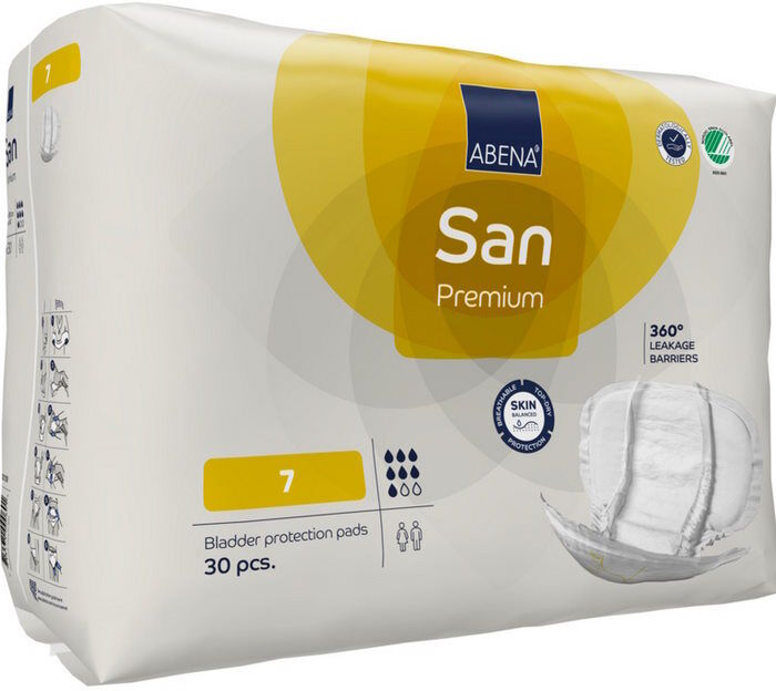 Abena San 7 Premium Gul Medicinsk udstyr 30 stk