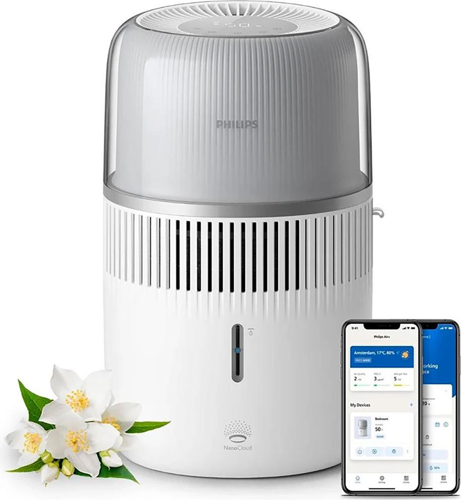Philips 5000-serie HU5710/00 luchtbevochtiger, wit