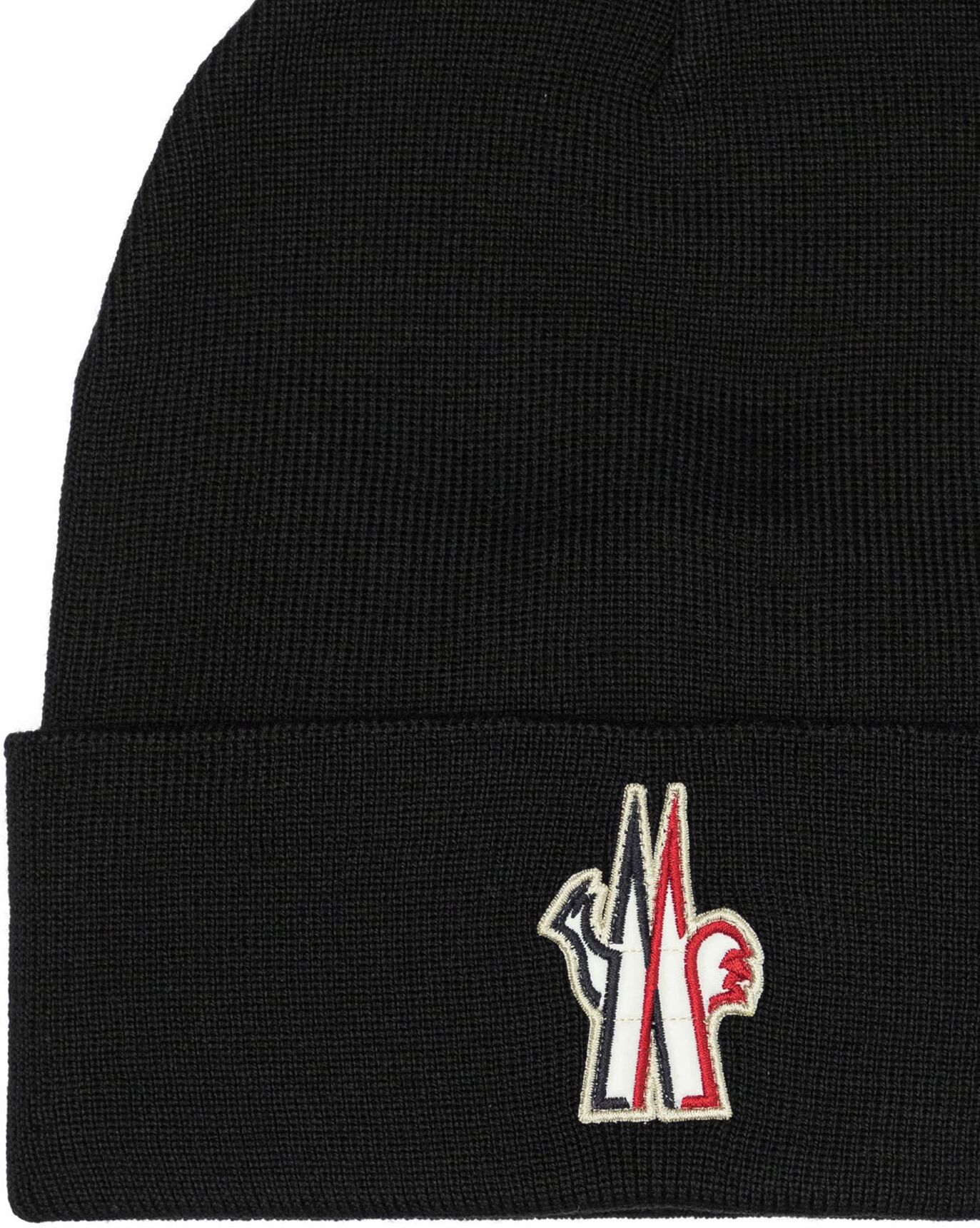 MONCLER GRENOBLE bonnet en laine homme noir Noir UNI