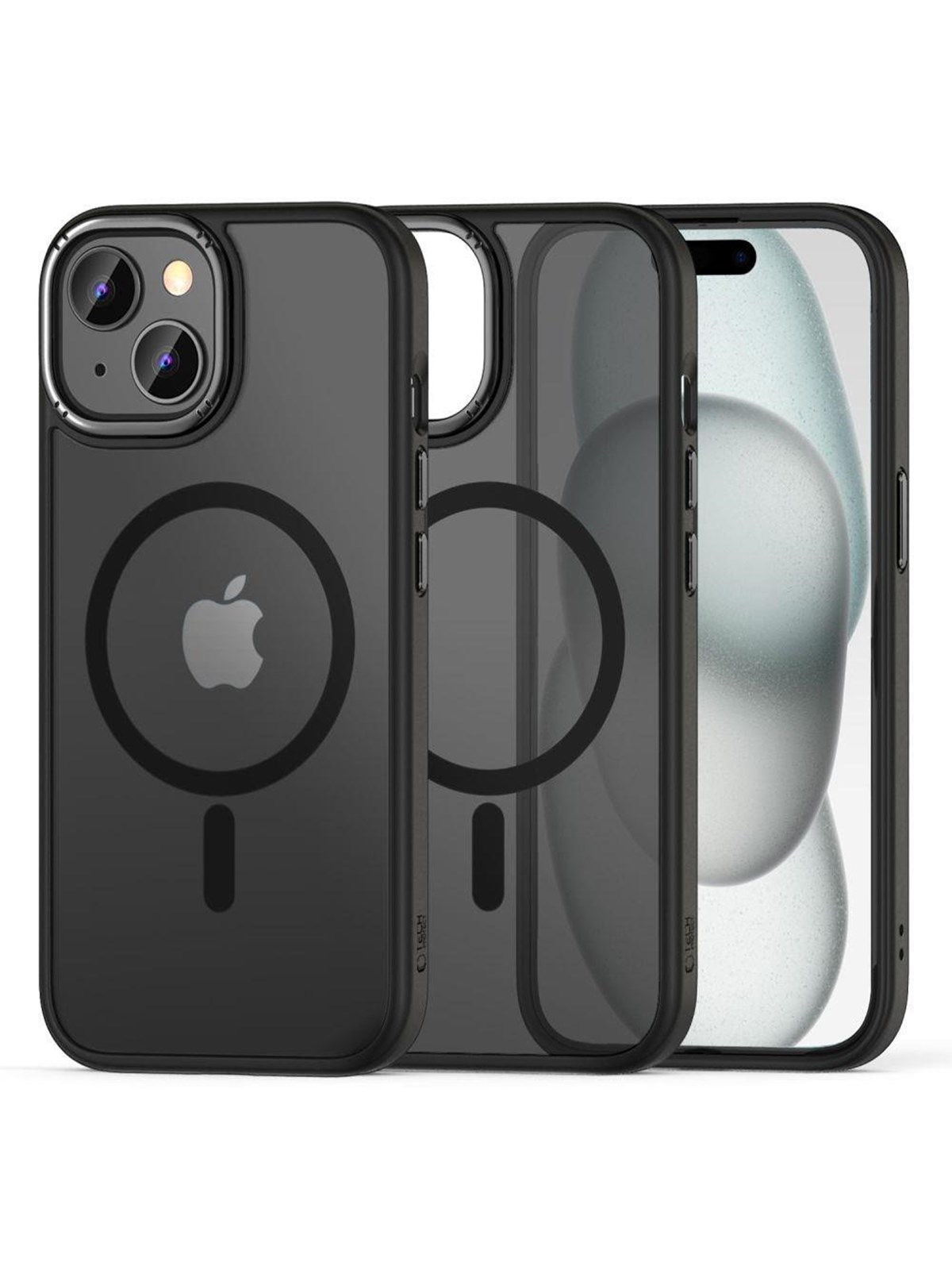 Tech-Protect MagMat 2 MagSafe Case for iPhone 15 - Matte Black
