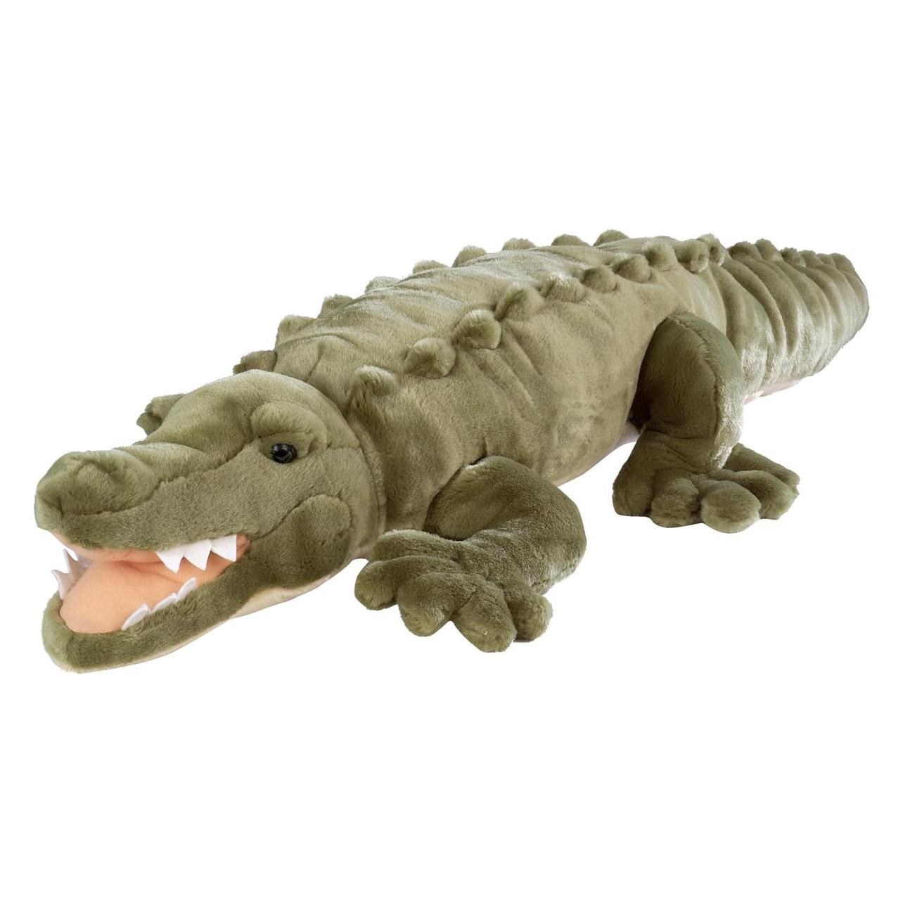 Wild Republic Plüsch Jumbo Krokodil Cuddlekin (91.40 cm) (80742)