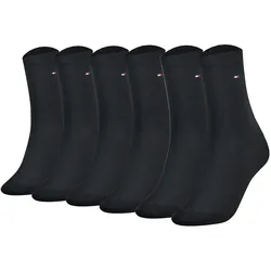 TOMMY HILFIGER Damen Socken, 6er Pack - Classic, Strümpfe, einfarbig Dunkelblau / 35-38