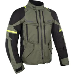 Oxford, Motorradjacke, Jacke Rockland Braun/Sw/Gelb Gr. 3xl (Herren, 3XL)