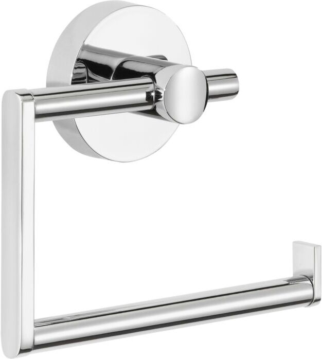 Nie wieder Bohren nwb Papierrollenhalter 120 x 53 mm, ohne Deckel, verchromt
