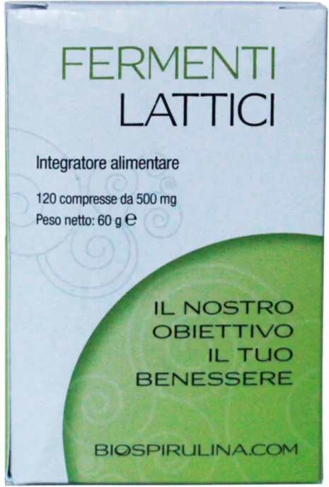 BIOSPIRULINA.COM Srl FERMENTI LATTICI 120CPR