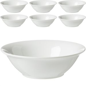 Ritzenhoff&Breker Dessertschalen Snap Bianco, Porzellan, weiß, 14cm, Set, 6 Stück