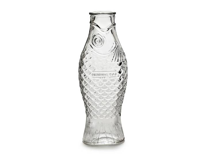 Serax - Fish & Fish Glasflasche, 850 ml, klar