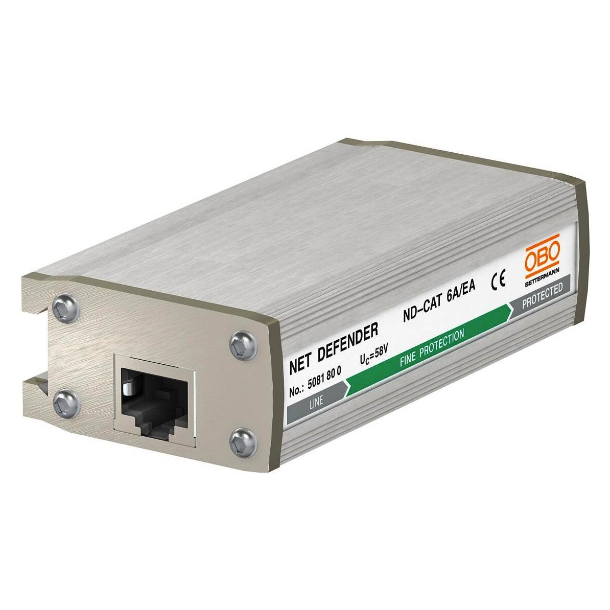 OBO Bettermann ND-CAT6A/EA Net Defender f.Klasse EA/CAT6A 58V 5081800 (5081800)