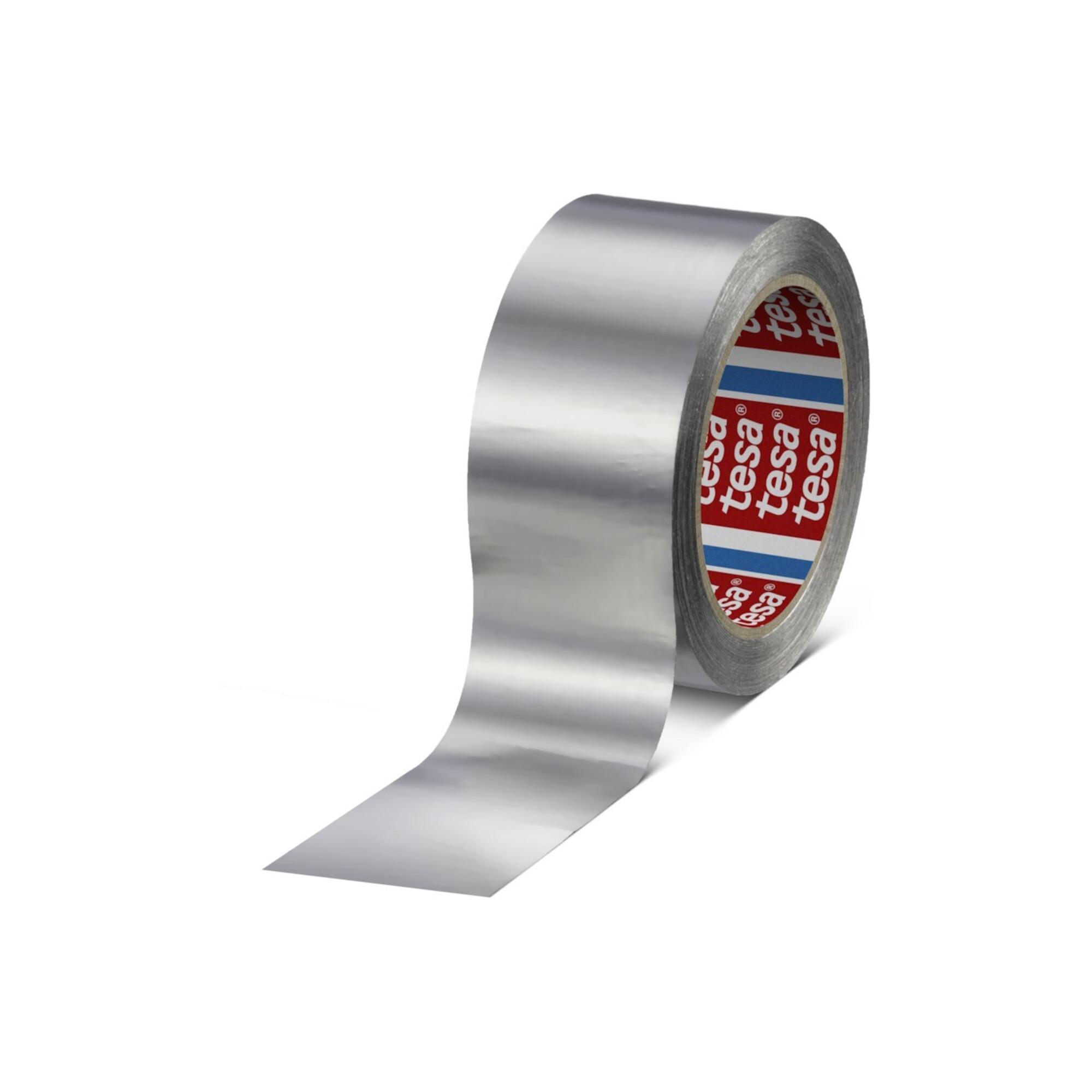 tesa Aluminiumband 50mx50mm, 50mu, ohne Liner (60650-00002-00)