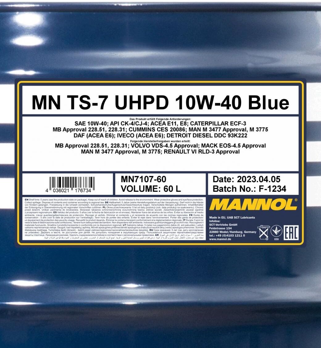 MANNOL MN7107-60 Motorolie