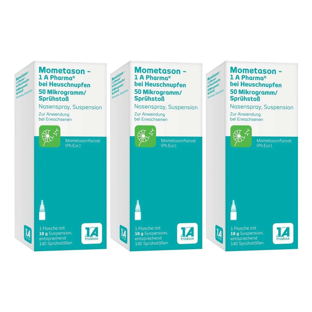 1 A Pharma GmbH Mometason 1 A Pharma bei Heuschnupfen 08104669