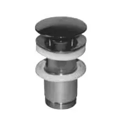 Kaja Ablaufgarnitur push-open matt-schwarz, 28920-s 28920-s