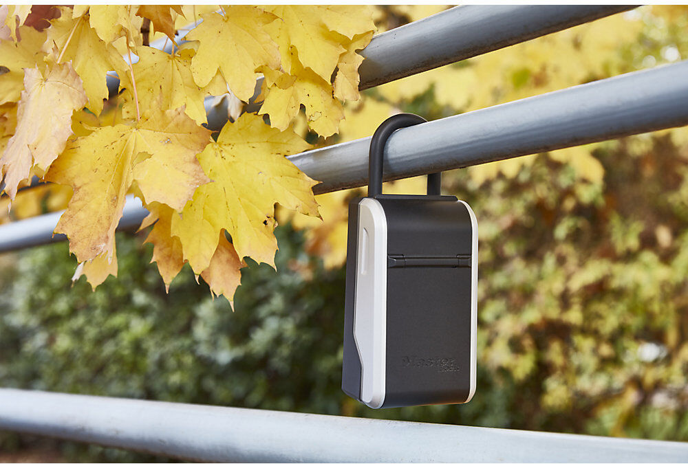 Schlüsselbox Select Access, Stahl, VE 4 Stk, grau, mit festem Bügel Masterlock