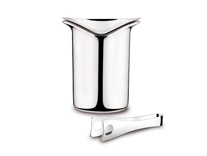 Georg Jensen Seau à glace avec pinces Wine 21 cm