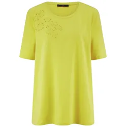 Rundhals-Shirt Emilia Lay gelb, 40