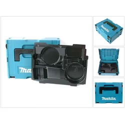 Makita, Zubehör Werkzeugaufbewahrung, MAKPAC 2 Systemkoffer - mit Einlage für BGA / DGA 452