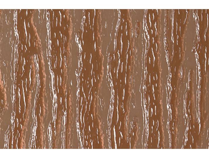 Tecolux Glas Baumrinde Rauch 100 × 100 × 0.3 cm
