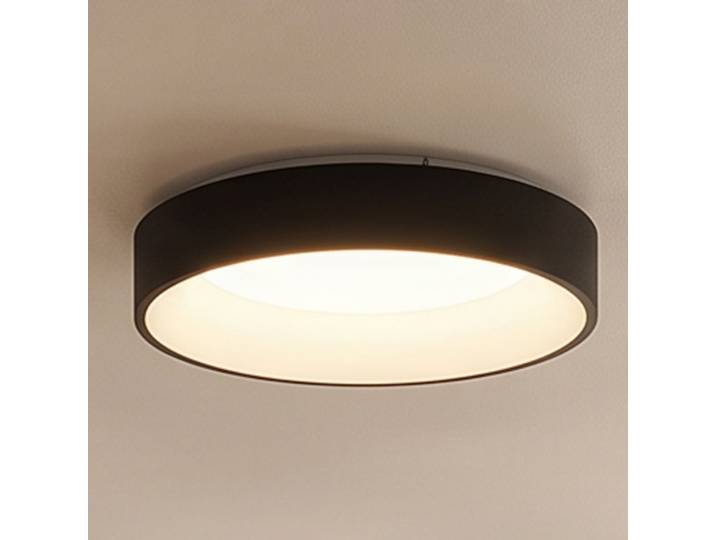 Aleksi Round LED Plafonnier Ø45 Black - Arcchio - Cuisine - Moderne - Métal - Rond