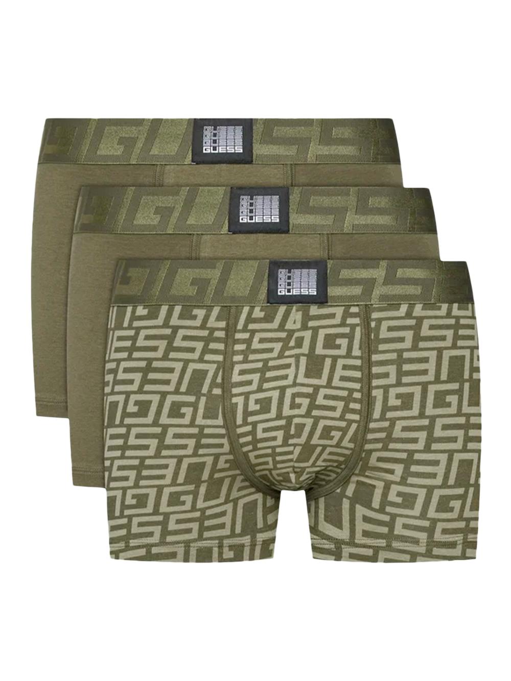 Guess herenboxershorts, pakket van 3 stuks, multi G