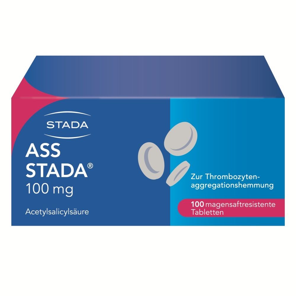 ASS Stada 100 mg magensaftresistente Tabletten St magensaftresistent