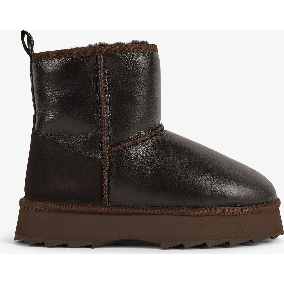 Emu Australia Sharky Mini Town Flatform chocolate (CHOC) 9 W13340-CHOC-9
