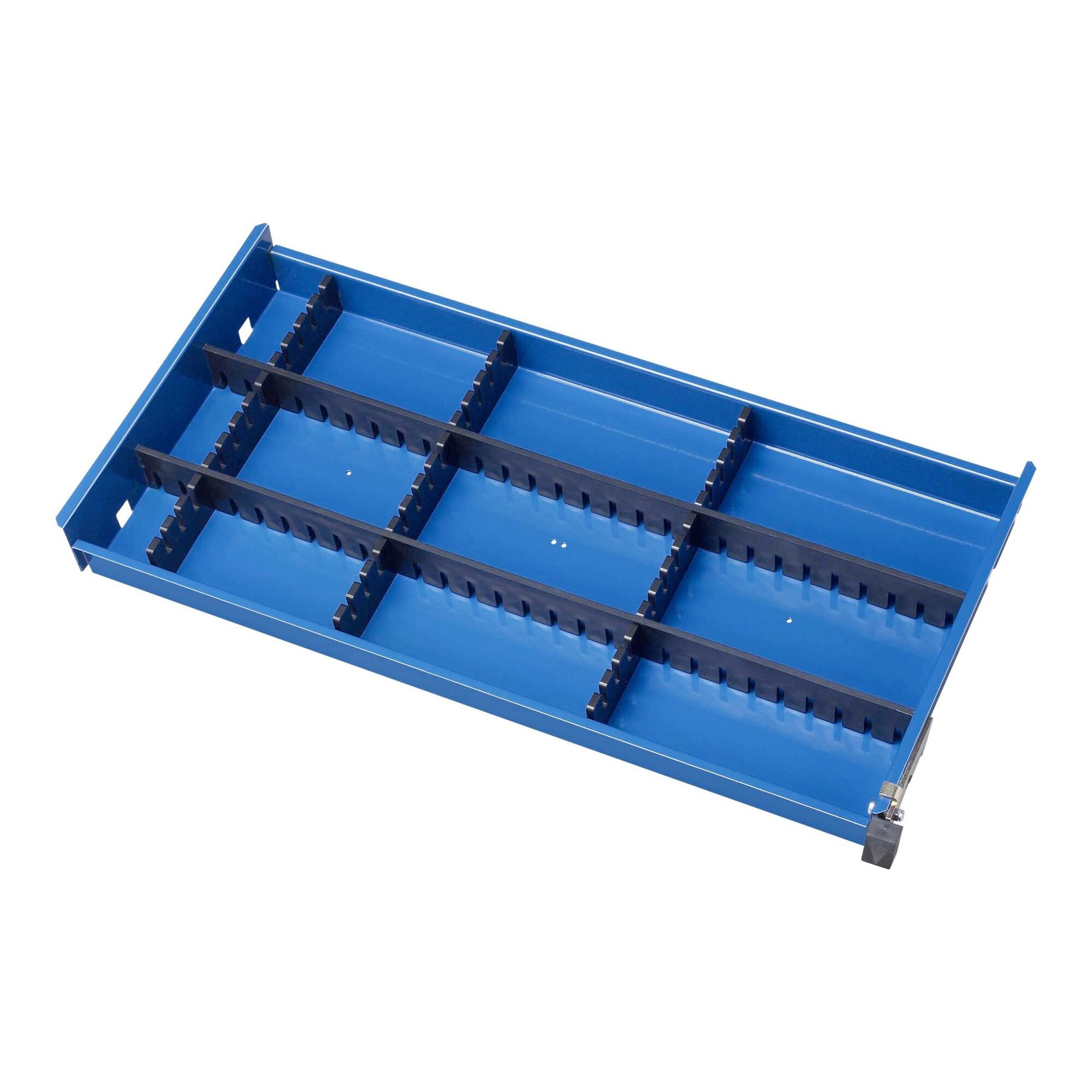 Rau Schubladen-Einteilungs-Set BxTxH 70x280x40/65 3 + 2 Rasterleisten (09-300-1)