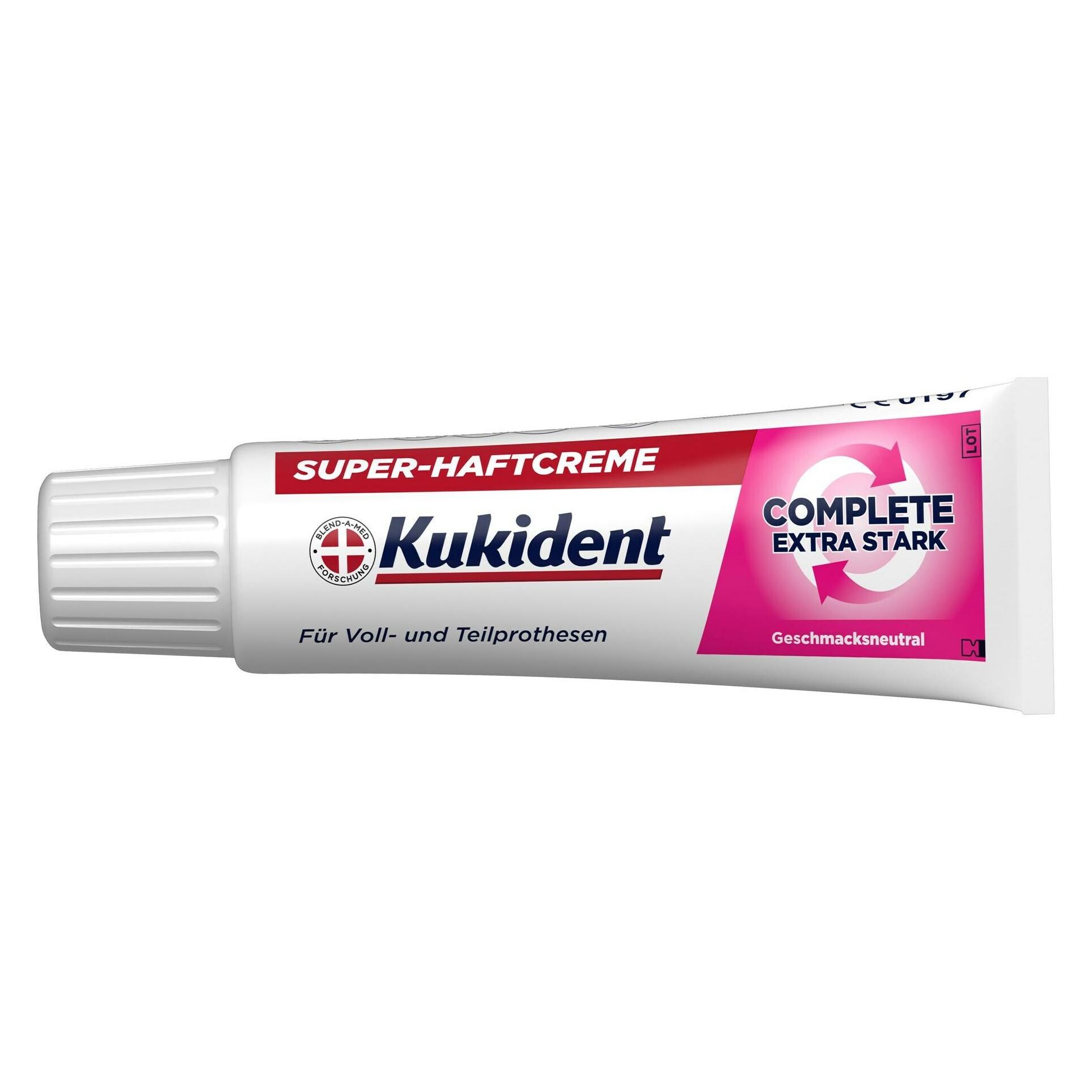 Kukident Haftcreme Complete Geschmacksneutral 70g Haftcreme, 70g (70 ml) (73090088)