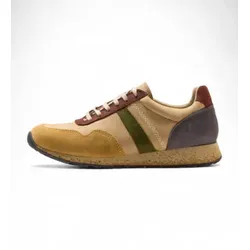 El Naturalista Unisex. 2SP02L517605_0MU Leder Turnschuhe Nsp02 mehrfarbig (36), Stoff, Wohnung, Schnürsenkel, Lässig