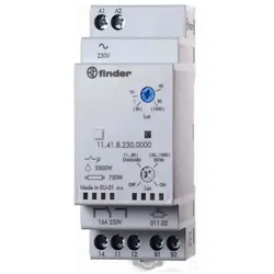 Finder Dämmerungsschalter 1000Lux 16A 230VAC 11.41.8.230.0000, Relais