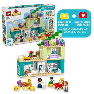 LEGO DUPLO Town 10470 Modernes Familienhaus mit Figuren – 3-in-1-Set