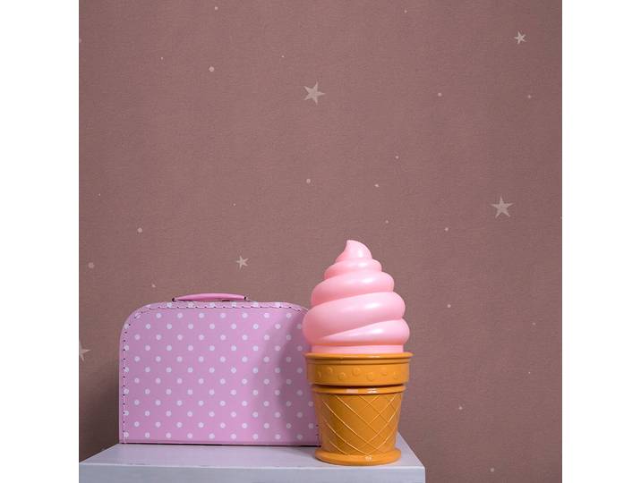 Papier peint intissé Little Stars 52 x 1005 x 0cm Rose