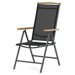 Autronic Gartenstuhl AZC-W1408 GREY
