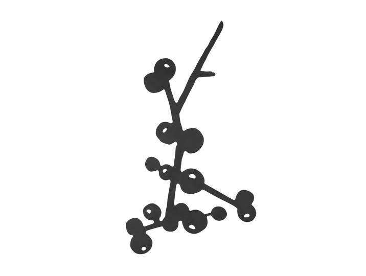Pluto Design Dessous de plat Berry Noir