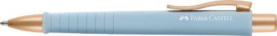 Faber-Castell Druckkugelschreiber Poly Ball XB, XB-Mine, sky blue
