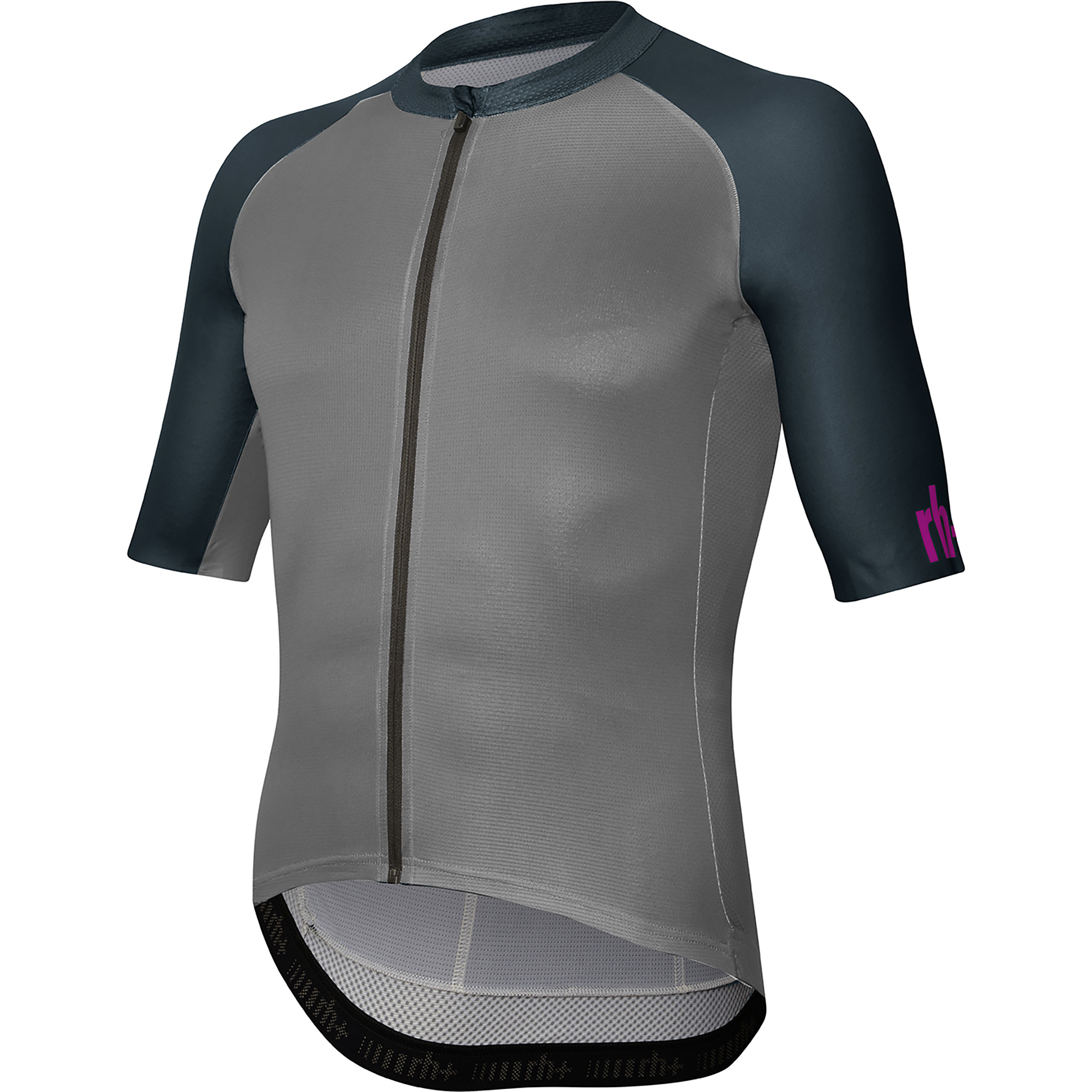 RH+ Genius Trikot Herren Radtrikots grau Größe S Rennrad Elastisch