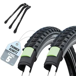 2x Schwalbe Marathon 365 Performance Fahrradreifen 26 x 2,15 (55-559) + Reifenheber