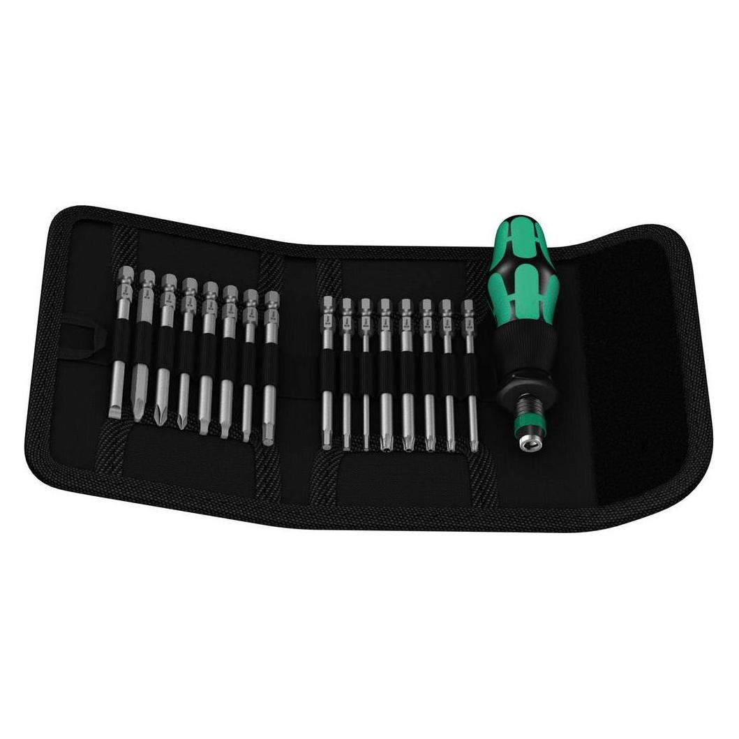 Wera Kraftform Kompakt 60 Imperial (Innensechskant, Innenvierkant, Kreuz Phillips PH, Schraubschlitz) (5051042001)