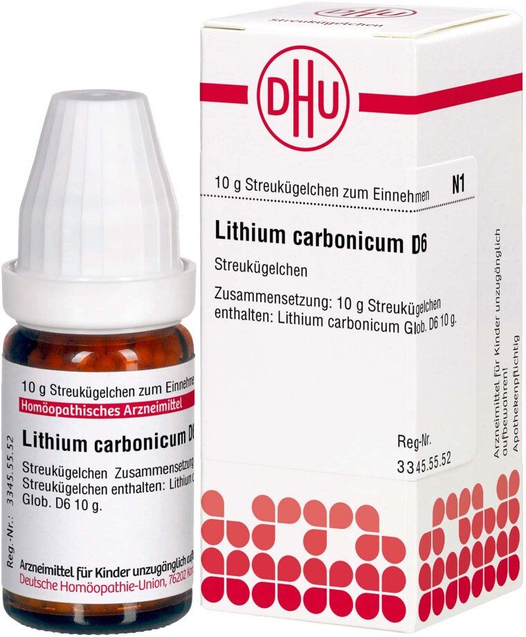 Lithium Carbonicum D6 Globuli