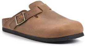 Women's White Mountain Bari Mules by White Mountain in Whiskey Leather (Size 7 M)